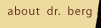 About Dr. Berg